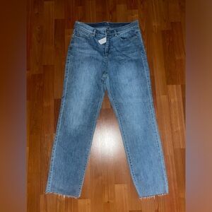 NY&CO High Waist Straight Leg Jeans